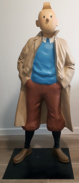 Tintin - Statue Leblon Delienne - Kuifje / Tintin (130 cm) - (1995)