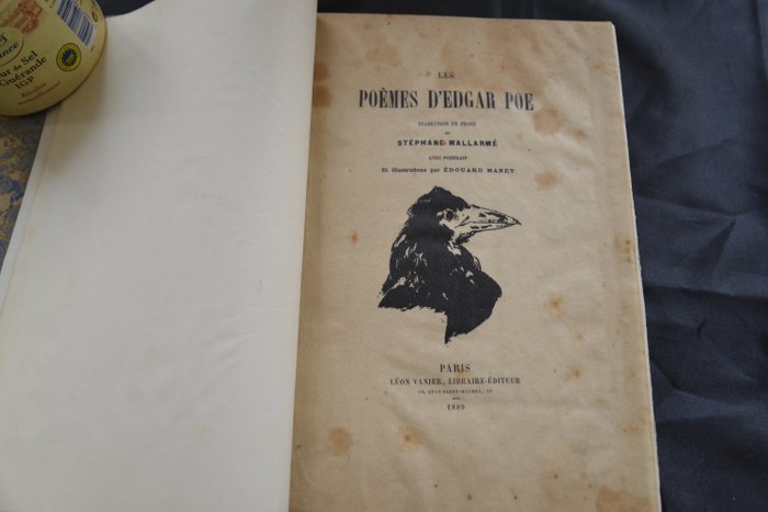 Edgar Allan Poe - Les poèmes d'Edgar Poe par Mallarmé. Illustrations Manet - 1888