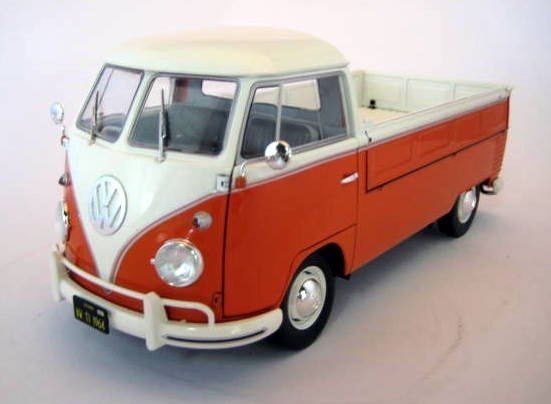 Solido - 1:18 - Volkswagen T1 Pick-Up 1950 White/Red - Limited Edition - Mint Boxed