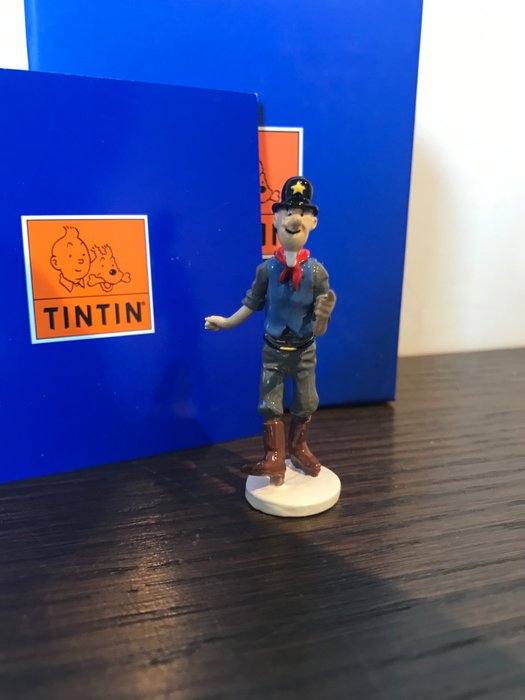 Tintin - Figurine Moulinsart 46519 - Sheriff - Série Carte de Voeux 1972 - (2018)