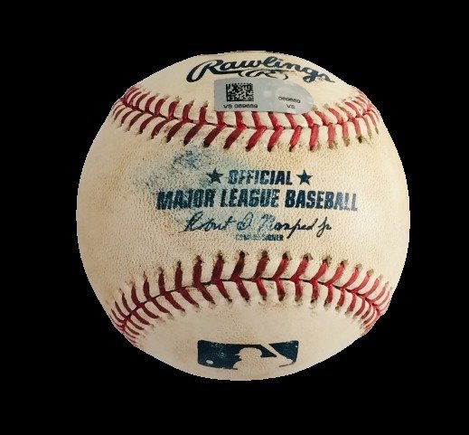 New York Yankees - Fanatics Authentic Game-Used Baseball vs. Tampa Bay Rays on May 13, 2023 - MLB baseball - Baseboll