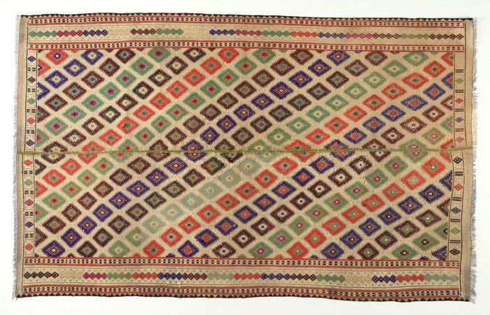 Yuruk - 凯利姆平织地毯 - 254 cm - 154 cm