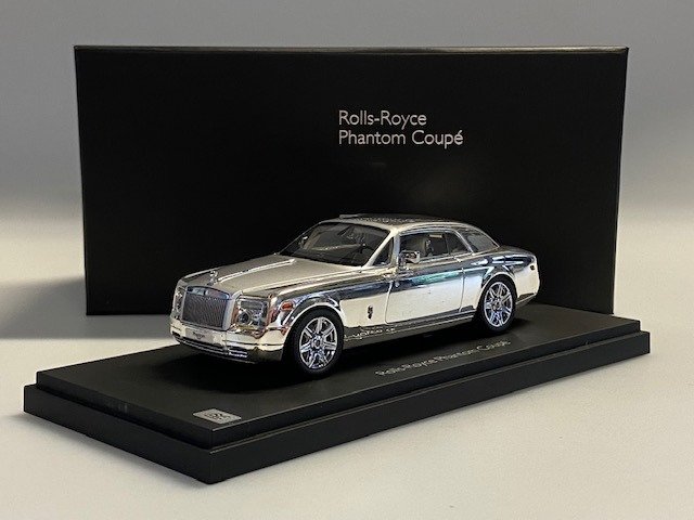 Kyosho - 1:43 - Rolls-Royce Phantom Coupé - Plaqué argent
