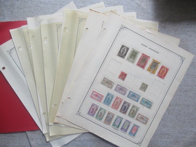 Congo - Almost complete collection of stamps
