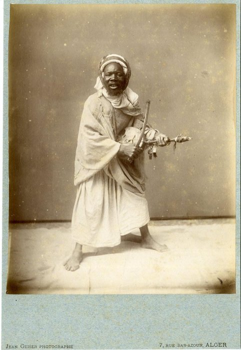 Geise - 1880 - Algérie, Musicien