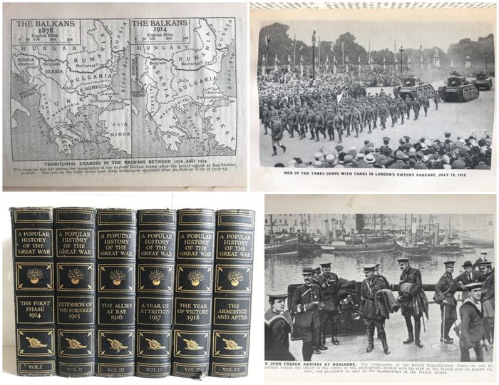 J.A. Hammerton - A Popular History of the Great War - 1933