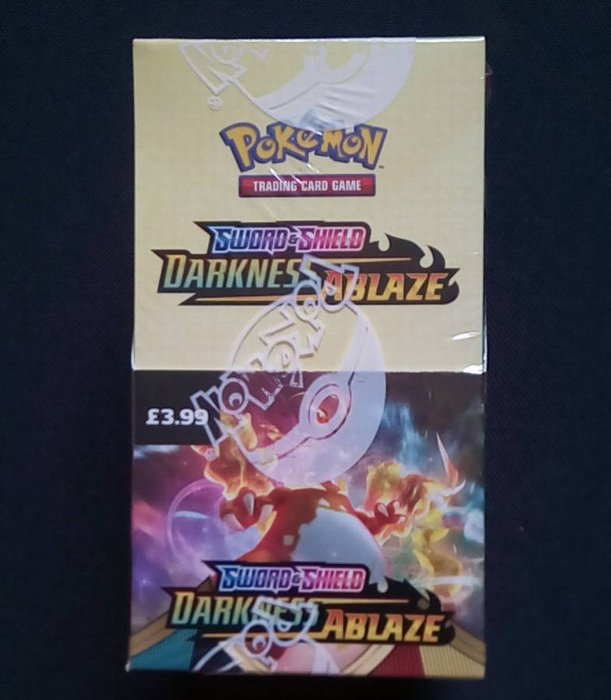 Nintendo - Pokémon - Booster Box Darkness Ablaze x18 boosters set - BOX
