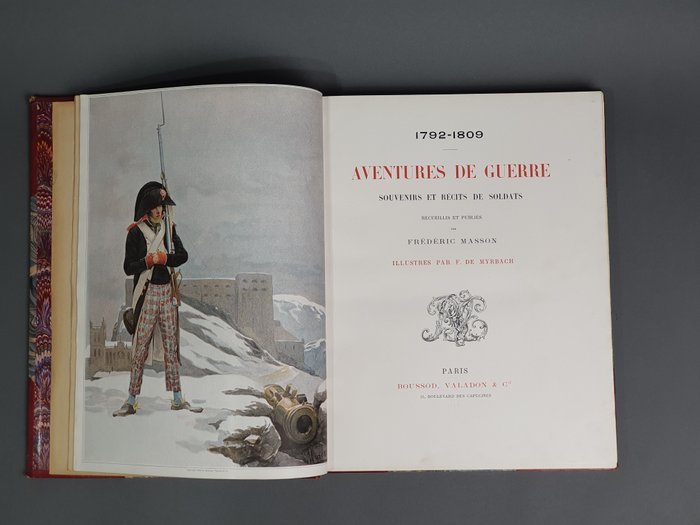 Frédéric Masson - 1792-1809 - Aventures de guerre - - Catawiki