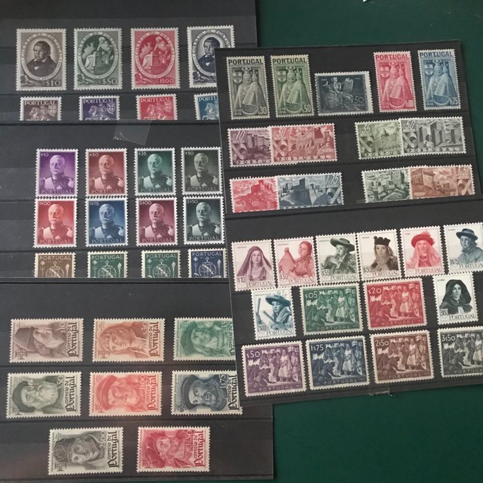 Portugal 1944/1947 - Four complete years - Mundifil 636/690