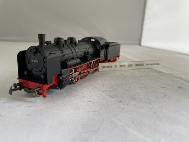 Märklin H0 - 3099.2 - Steam locomotive with tender - BR 38 - (7055) - DRG