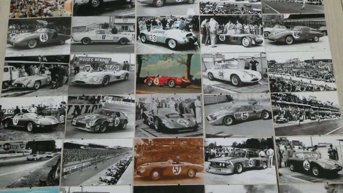 Image 3 of Photograph - 24 Heures du Mans - Série de 54 photos - 1932 à 1976 - Porsche - Ferrari - Accident 19