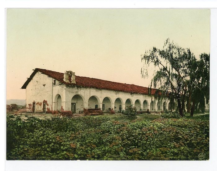P. Z. - 1880 - Etats-Unis, California, Mission San Fernando