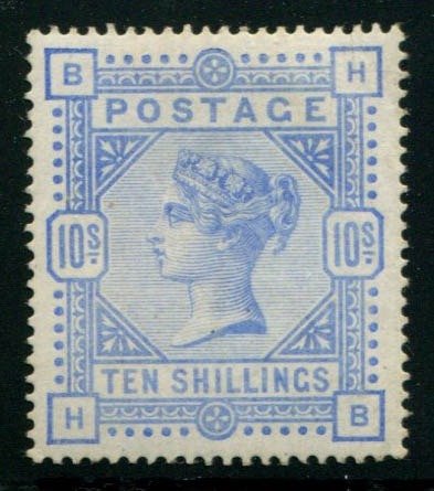 Großbritannien - England 1884 - 10 shilling pale ultramarine