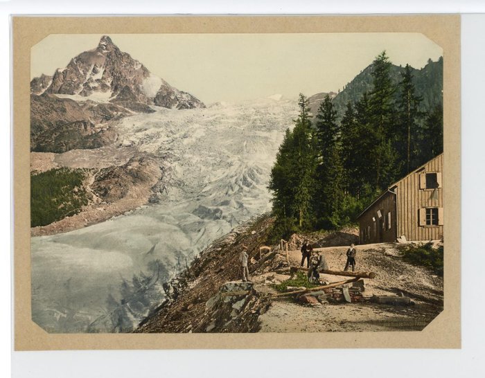 Anonyme - 1880 - P.Z. France, Glacier Des Bossons