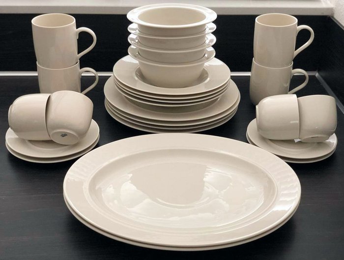 Alessi - Ettore Sottsass - Dinner service - La Bella Tavola - Porcelain