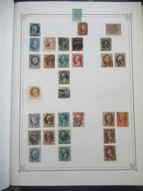 America - USA, Canada and Mexico, collection of stamps