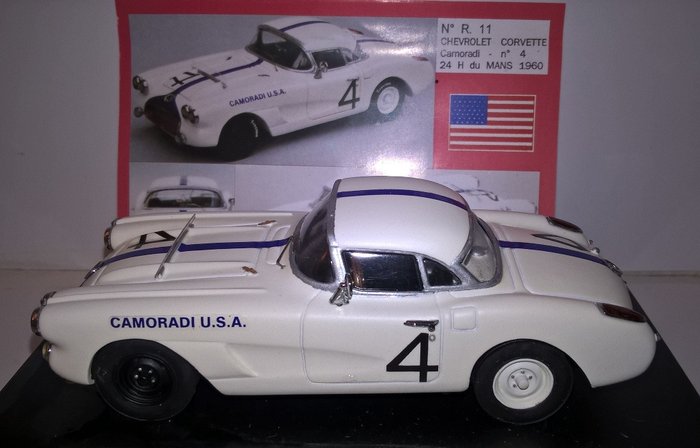 Mini Racing - 1:43 - Chevrolet Corvette C1 4.6 Le Mans 1960 #4 - MRA399