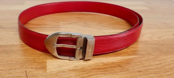 Louis Vuitton - Belt Epi Leather red - Cintura