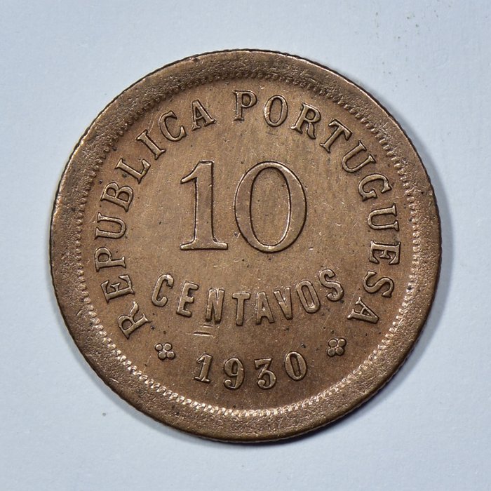 Portugal. República. 10 Centavos 1930 - Escassa