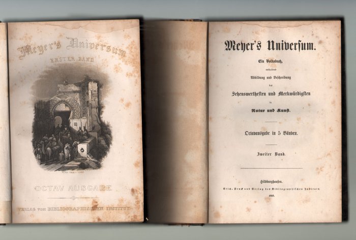 Diverse - Meyer's Universum Band 1-10 - 1858/1861