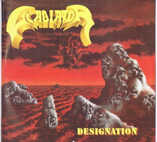 Gladiator - Designation (Thrash) - LP Album - 1ste persing - 1992/1992