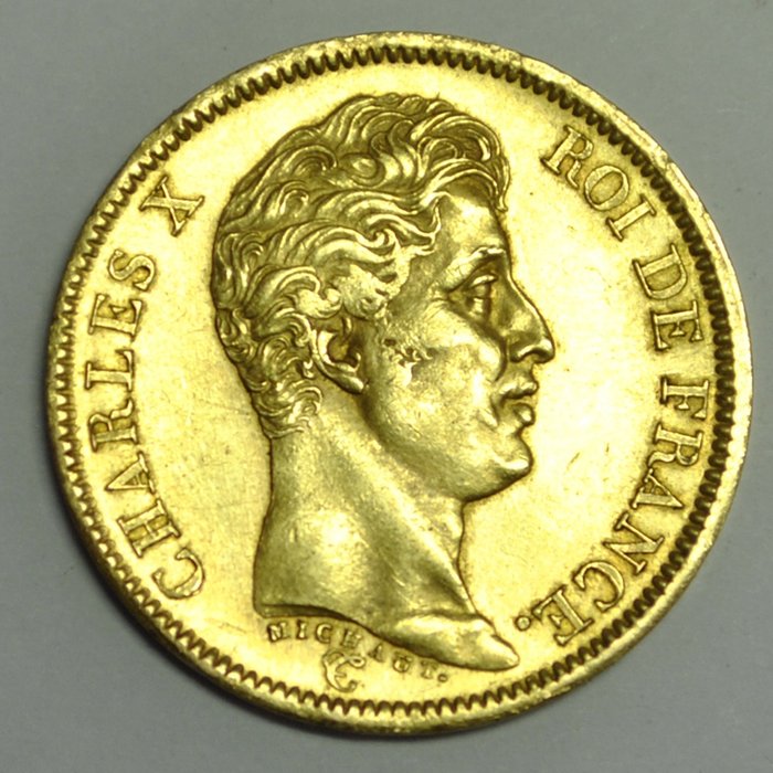 Frankrijk. Karel X (1824-1830). 40 Francs 1824-A, Paris