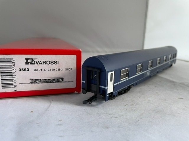 Rivarossi H0 - 3563 - Passenger carriage - Sleeping car TEN - (7072) - SNCF
