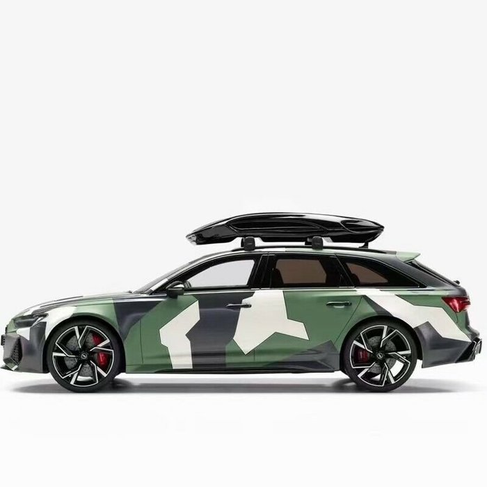 GT Spirit - 1:18 - Audi RS6 Avant 2020 Camo - With roof box
