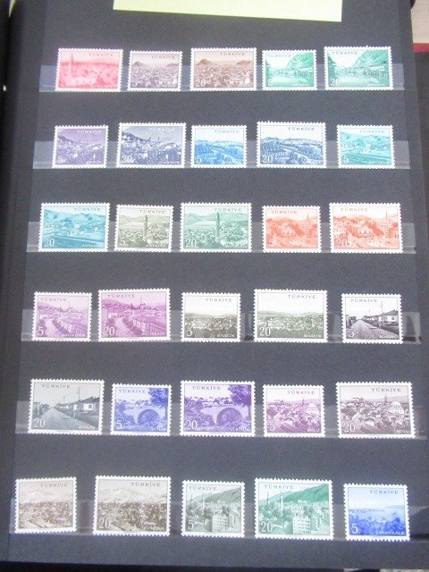 Europe - Turquie et Vatican,  collection de timbres