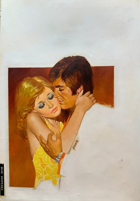 Fernández, Fernando - Original painting - Romance - (1980)