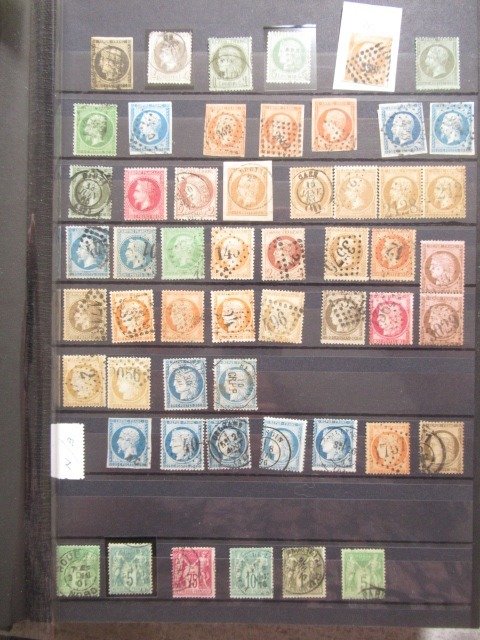 Frankrijk 1849/1980 - Very advanced collection of stamps