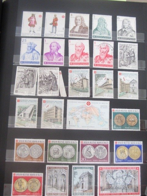Europe - Malte et Monaco, collection de timbres