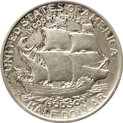 USA. 1/2 Dollar 1935 'Hudson N.Y. Sesquintennial'