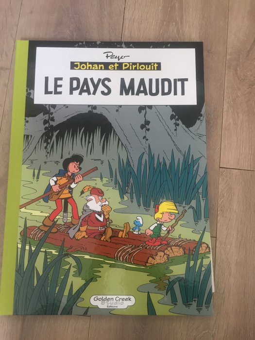 Johan et Pirlouit T12 - Le Pays Maudit + suppléments - C - TL Golden Creek - (2019)