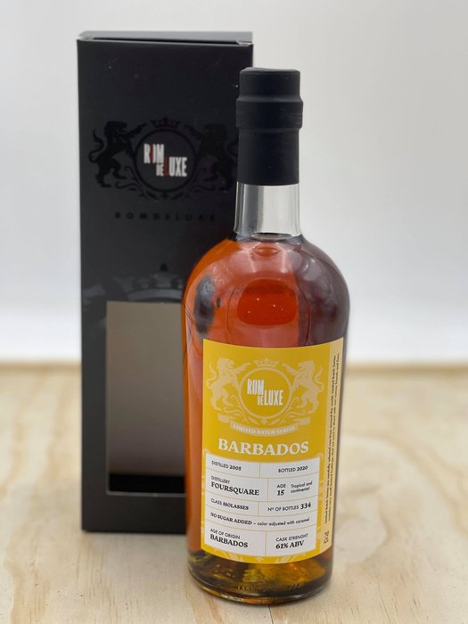 Foursquare 2005 15 years old Rom de Luxe - Barbados - b. 2020 - 70cl