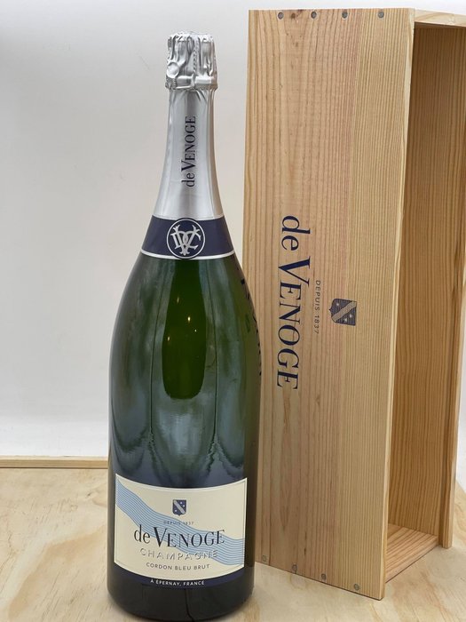 De Venoge, de Venoge, Cordon Bleu - Champagne Brut - 1 Doppelmagnum/Jeroboam (3 l)