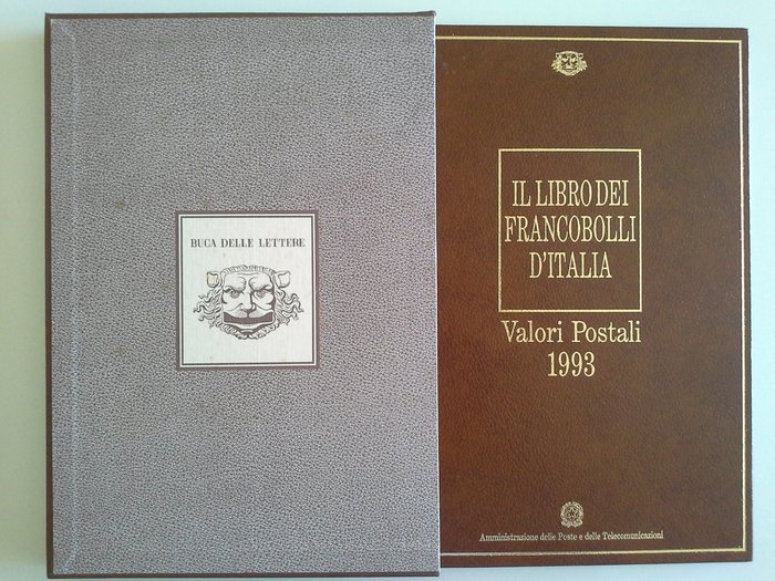 Italy Republic 1993 - “Buca delle lettere” book
