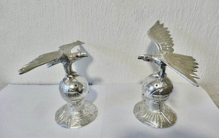 par alu eagles bokstøtter - Folk Art - Aluminium