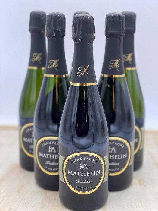 Mathelin, Tradition - Champagne Brut - 6 Flaschen (0,75 l)
