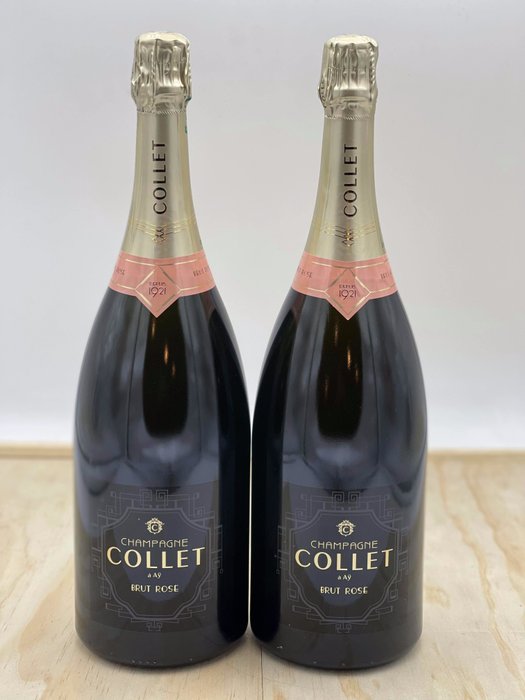Collet, Brut - Champagne Rosé - 2 Magnums (1.5L)
