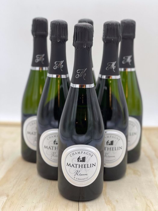 Mathelin, Réserve - Șampanie Brut - 6 Sticle (0.75L)