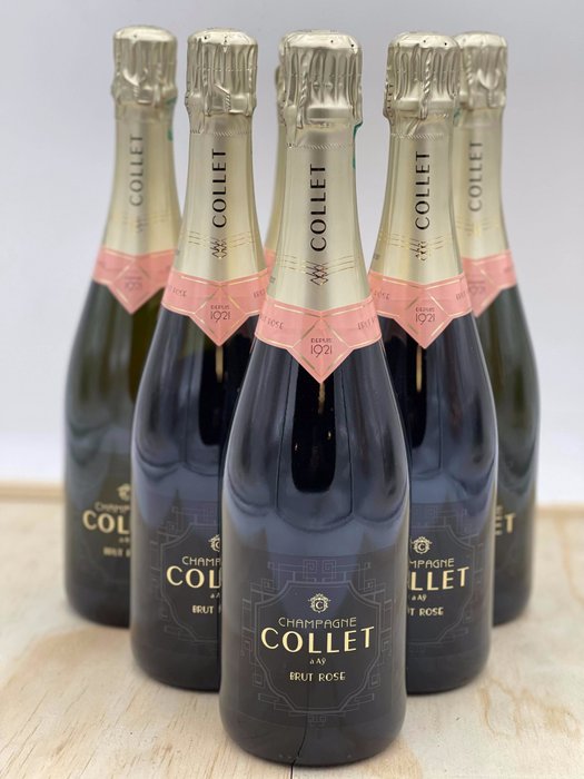 Collet, Brut - Champagne Rosé - 6 Flaschen (0,75 l)