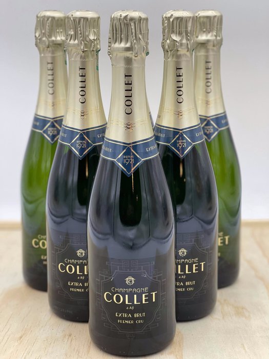 Collet, Extra Brut - Champagne Premier Cru - 6 Flessen (0.75 liter)