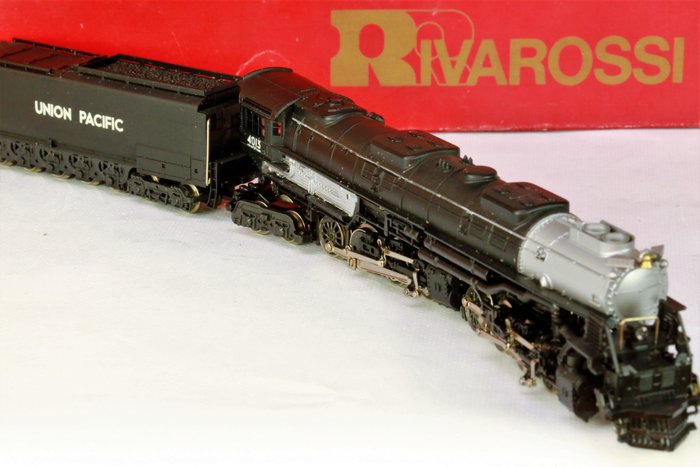 Rivarossi N - 9208 - Locomotive à vapeur avec wagon tender - Série "Big Boy" 4-8-8-4 - Union Pacific Railroad