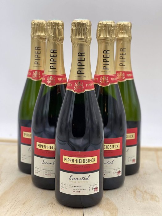 Piper Heidsieck, Essentiel "Cuvée Reserve" - 香槟地 Extra Brut - 6 Bottles (0.75L)