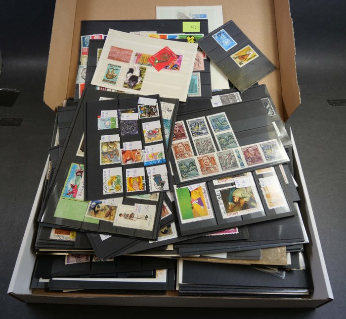 Monde - Huge lot of Stockcards from collectors estate