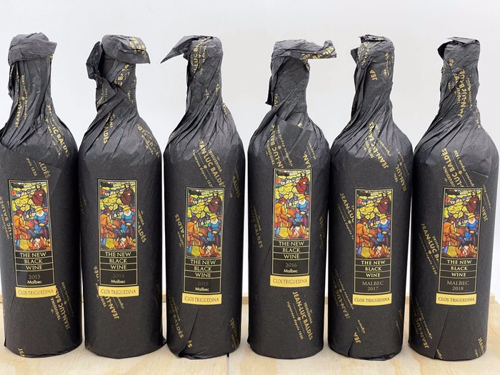 Clos Triguedina "The New Black Wine" Cahors: 2018, 2017, 2016, 2015, 2014 & 2013 - Cahors - 6 Bottiglie (0,75 L)