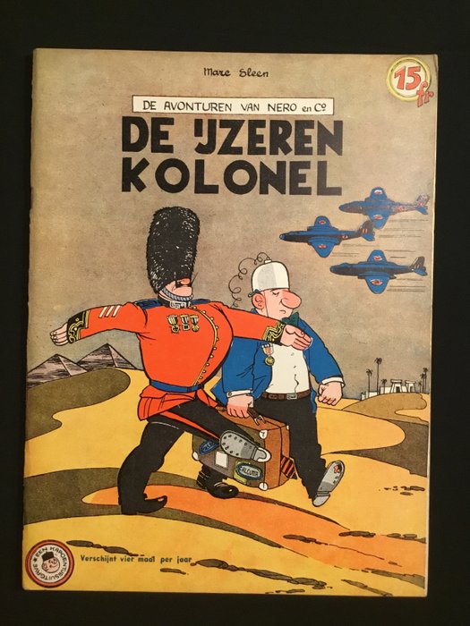 Nero 21a - De ijzeren kolonel - Stapled - First edition - (1957)