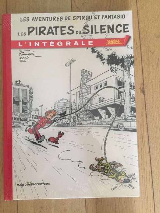 Spirou et Fantasio T10 - Les Pirates du Silence - L'intégrale - Version originale - Hardcover - (2013)