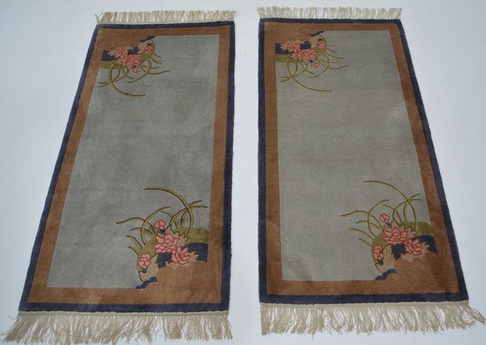 美麗中國絲綢 - 地毯 - 120 cm - 60 cm